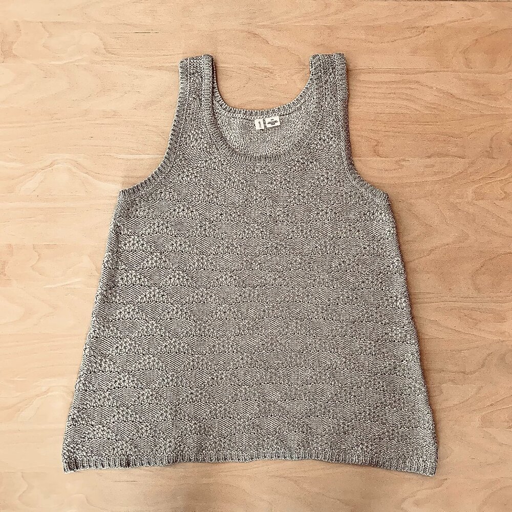 MOTH  by Anthropologie Gold Knit Tank